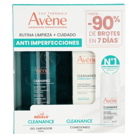 Kit Anti-imperfecciones Avéne Gel 100ml/comedomed 30ml